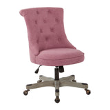 OSP Home Furnishings Hannah Tufted Office Chair Orchid