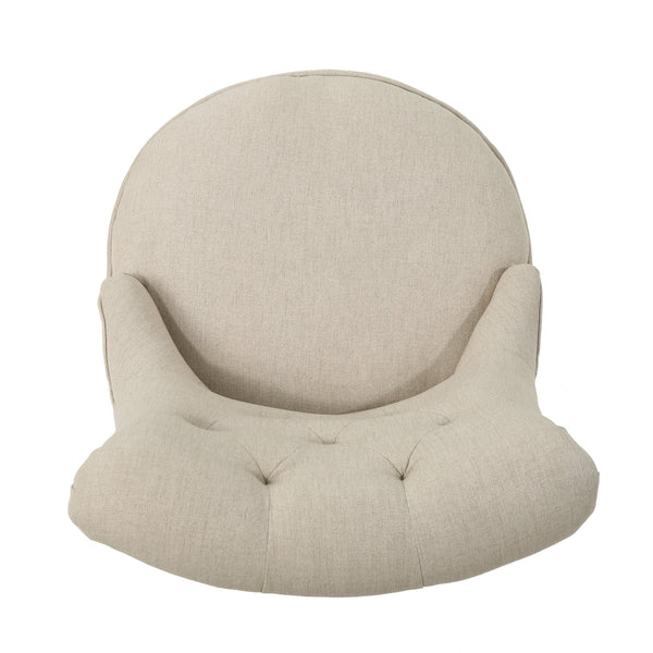 English Elm Christopher Knight Home® - OFFICE Chair with Premium Fabric Upholstery and Ergonomic Support for Durable, Customizable Comfort Wheat 61657.00CWHT