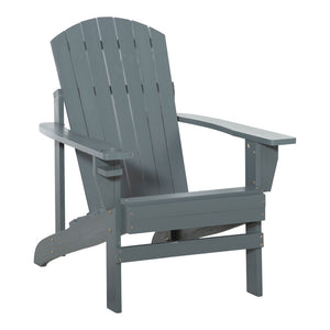 English Elm Outsunny Weather-Resistant Adirondack Chair With Cup Holder For Ultimate Outdoor Comfort & Style W2225P174071-GIGA