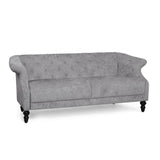 Christopher Knight Home® - Noble House - Morganton Contemporary Tufted 3 Seater Sofa