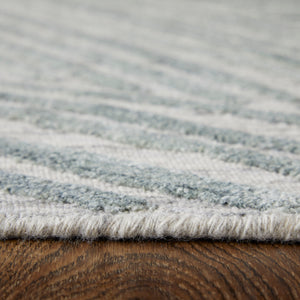 Feizy Rugs Elias Handwoven Abstract Viscose-wool Rug In Gray, Blue & Ivory – Elevate Your Home Decor Elegance Green,Ivory,Tan Viscose,Wool Els69fyfgrngrye10