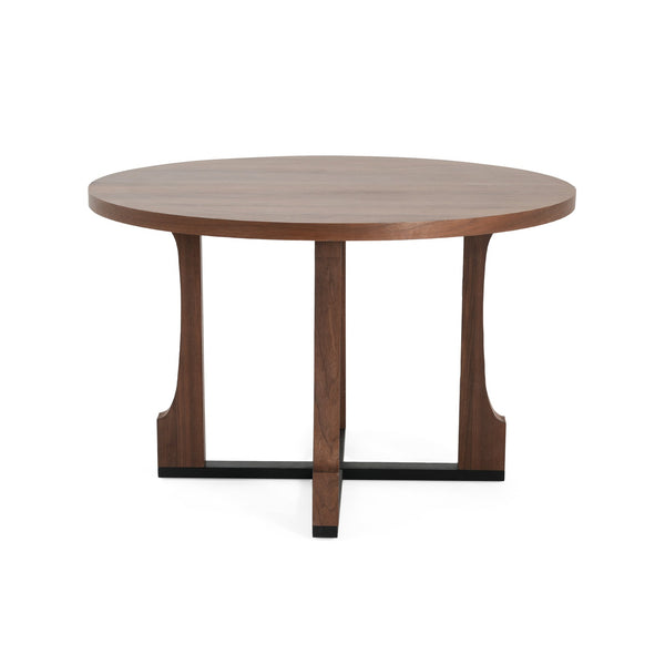 English Elm Christopher Knight Home® - 48" Round Dining Table - Farmhouse Charm With Durable Wood, Seats 4, Perfect For Small Spaces! N771P240936T