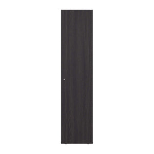 English Elm Wenge Finish Slim Four Shelf Storage Cabinet for Bedroom Hallway or Tight Spaces B062P483762