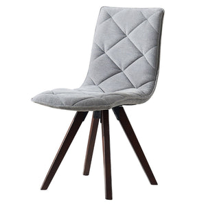 English Elm Dining Chairs Set of 2 Scandinavian Oak Leg Upholstered Seats for Modern Interiors W5630P456175