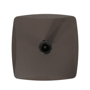 English Elm Christopher Knight Home® - UM-HOLDER Square 55 lbs Brown Concrete Base - Heavy-Duty 24x22x4 in Patio Umbrella Stand, Stable & Durable 54755.00BRN