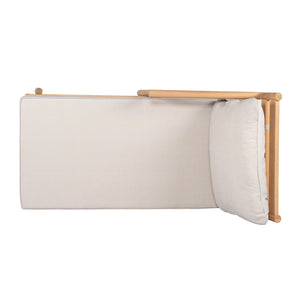 English Elm Christopher Knight Home® - Patio Acacia Wood Sectional Sofa With Chaise Lounge & Water-Resistant Cushions For Outdoor Comfort N772P262284B