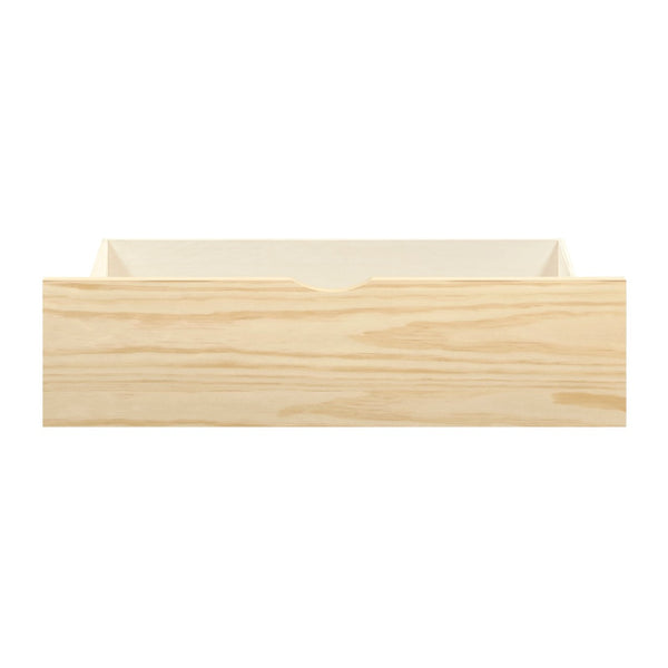 English Elm Daybed Solid Pine Wood Frame Transitional Sofa Sleeper for Studios and Guest Rooms B011S02450