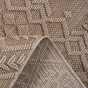 English Elm Loom Natural Traditional Area Rug 5X7 - Durable, Stain-Resistant For Indoor/Outdoor Use, Soft Pile B335P289612