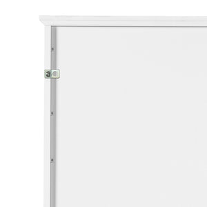 English Elm 72.2'' Tall Freestanding Bathroom Cabinet with 3 Drawers, Adjustable Shelf, Soft-Close Doors, Modern Elegant Design White N729P296769K