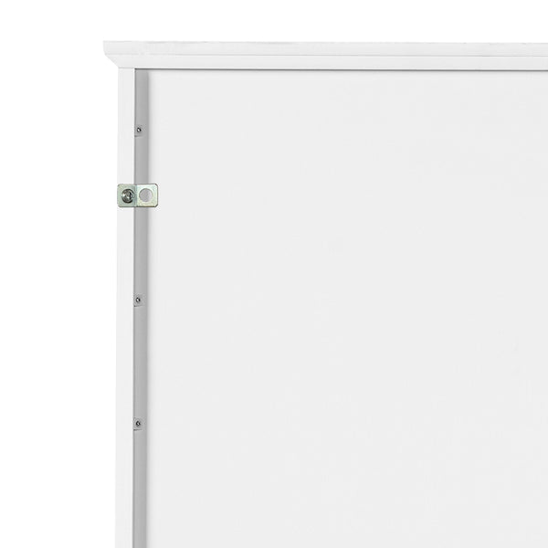 English Elm 72.2'' Tall Freestanding Bathroom Cabinet with 3 Drawers, Adjustable Shelf, Soft-Close Doors, Modern Elegant Design White N729P296769K