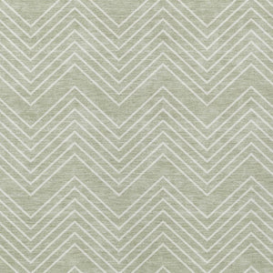HomeRoots 8' Geometric Lime Green & Ivory Washable Area Rug - Durable, Stylish for Indoor/Outdoor Use! 690090
