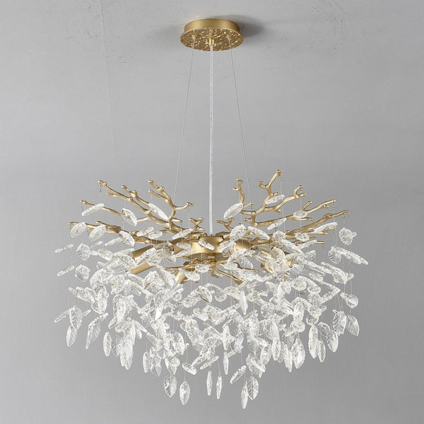 English Elm 10-light Gold Chandelier Seeded Glass Globe Fixture for Dining Room or Kitchen Island W5008P466533