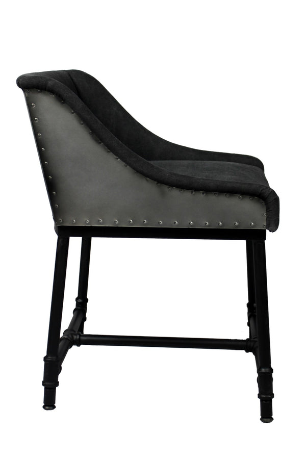 Moti Aliso Morgan Charcoal Adjustable 3 in One Chair (Dine, Bar and Counter) 69011002