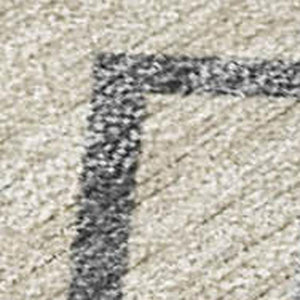 HomeRoots 10' Geometric Washable Area Rug in Beige, Ivory & Gray - Durable Indoor/Outdoor Elegance for All Spaces 690116