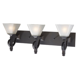 Fremont 3-Light Vanity in Oiled Bronze 69012-3 Elk Lighting