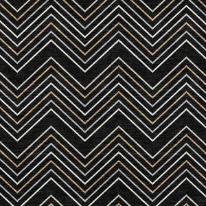 HomeRoots 10' Modern Geometric Black, Ivory & Copper Washable Area Rug - Durable Indoor/Outdoor Comfort & Style 690122