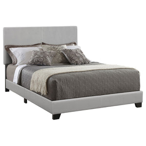 English Elm Warwick Grey Upholstered Eastern King Panel Bed - Modern Comfort & Style With Durable Supportive Design B062P331066-GIGA