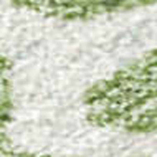 HomeRoots 8' X 10' Artichoke Green and Gold Striped Washable Rug for Indoor Outdoor Spaces - Durable & Stylish! 690432