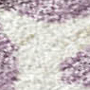 HomeRoots 8' X 10' Striped Lavender, Ivory & Beige Washable Area Rug – Durable, Stylish for Indoor/Outdoor Use! 690450