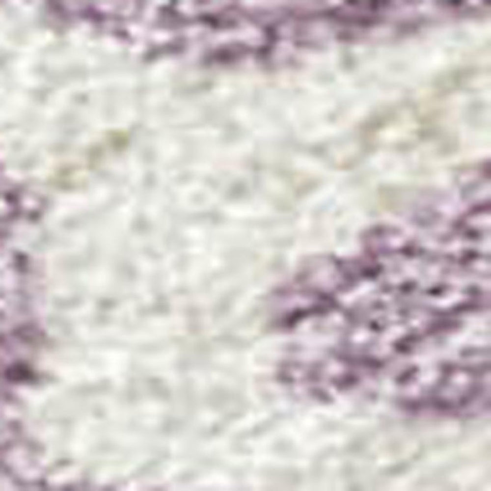 HomeRoots 10' Striped Washable Indoor Outdoor Area Rug in Lavender, Ivory & Beige - Durable, Versatile & Stylish! 690452