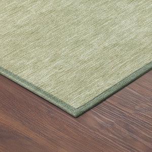 HomeRoots 5' X 8' Abstract Aqua Ivory Terra Cotta Washable Area Rug for Indoor & Outdoor High-Traffic Spaces 690544
