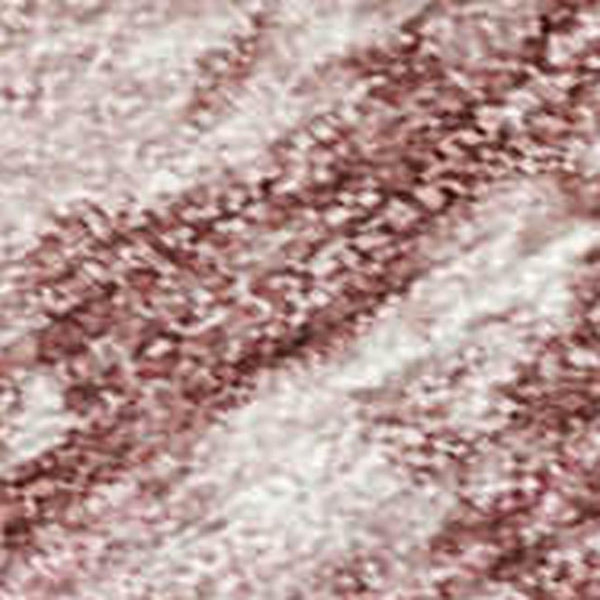 HomeRoots 5' X 8' Modern Blush Gold & Ivory Abstract Washable Area Rug for Indoor/Outdoor Spaces 690586