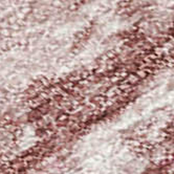 HomeRoots 8' X 10' Elegant Blush Gold & Ivory Abstract Area Rug - Stylish, Washable, Indoor/Outdoor Durability! 690588