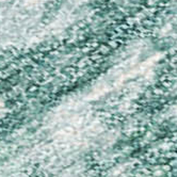 HomeRoots 9' X 12' Washable Mint Green, Teal, and Ivory Abstract Area Rug for Indoor & Outdoor Spaces 690601