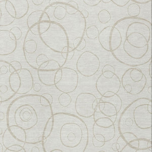 HomeRoots 10' Modern Ivory and Beige Geometric Washable Area Rug – Indoor/Outdoor Stylish Durability & Easy Care 690788