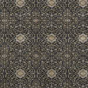 HomeRoots 10' Elegant Black, Brown & Gray Oriental Washable Area Rug - Durable, Versatile for Indoor & Outdoor Use! 690854