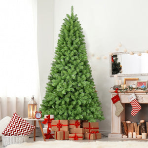 HomeRoots 9' Full Fraser Fir Christmas Tree - Lifelike Elegance with Easy Setup for Timeless Holiday Decor 108 690913