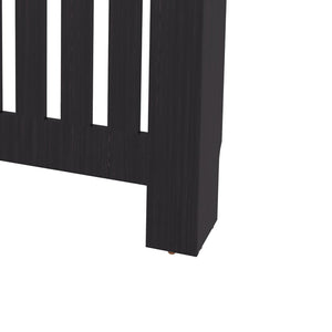 English Elm Wengue Radiator Cover with Built-in Shelf for Hallways and Compact Living Spaces B062P355665