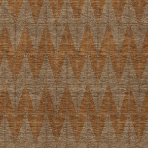 HomeRoots 8' X 10' Durable Rust & Beige Geometric Washable Rug - Perfect for Indoor/Outdoor Style & Comfort! 691091