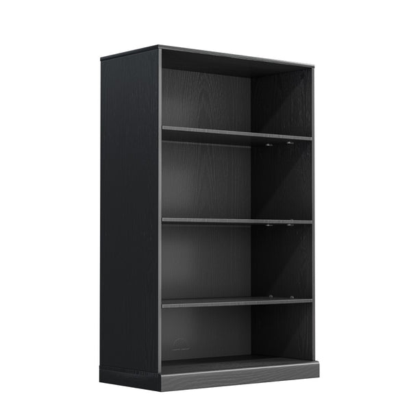 HomeRoots 31" Black Wood Accent Cabinet – Stylish Storage Solution for Modern Homes, Easy Assembly & Versatile Use 691102
