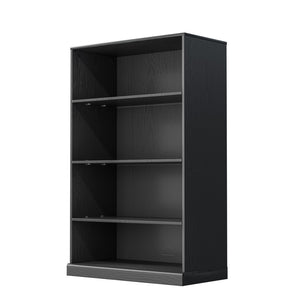 HomeRoots 31" Black Wood Accent Cabinet – Stylish Storage Solution for Modern Homes, Easy Assembly & Versatile Use 691102