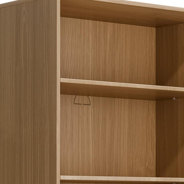 HomeRoots 31" Brown Wood Accent Cabinet - Stylish Storage Solution for Dining & Living Spaces, Easy Assembly! 691103