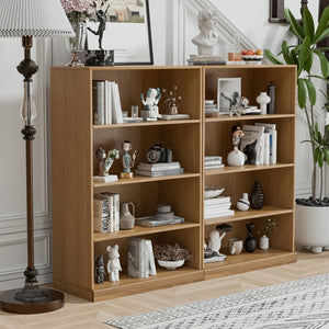 HomeRoots 31" Brown Wood Accent Cabinet - Stylish Storage Solution for Dining & Living Spaces, Easy Assembly! 691103