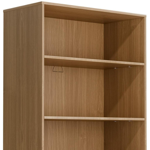 HomeRoots 31" Brown Wood Accent Cabinet - Stylish Storage Solution for Dining & Living Spaces, Easy Assembly! 691103