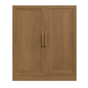 HomeRoots 31" Brown Wood Accent Cabinet - Stylish Storage Solution for Living Rooms, Bedrooms & Hallways 691108