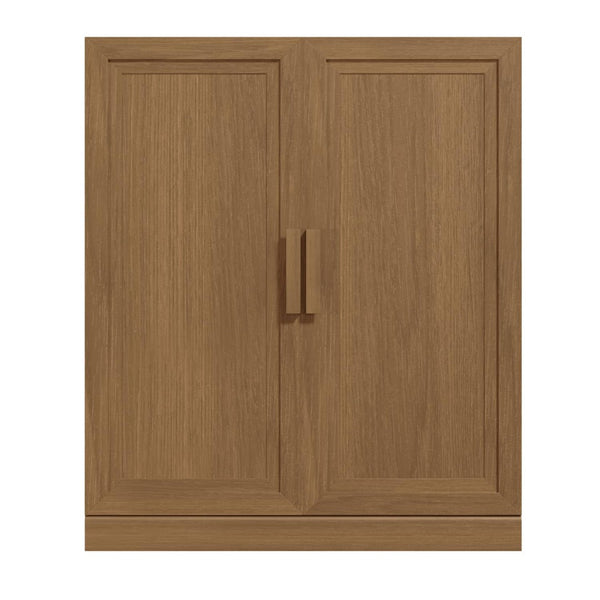 HomeRoots 31" Brown Wood Accent Cabinet - Stylish Storage Solution for Living Rooms, Bedrooms & Hallways 691108