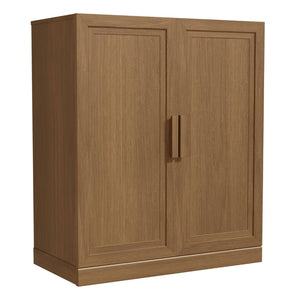 HomeRoots 31" Brown Wood Accent Cabinet - Stylish Storage Solution for Living Rooms, Bedrooms & Hallways 691108
