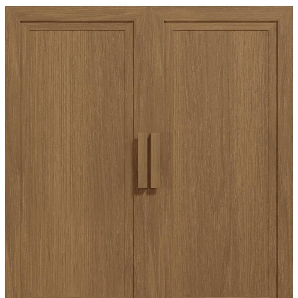 HomeRoots 31" Brown Wood Accent Cabinet - Stylish Storage Solution for Living Rooms, Bedrooms & Hallways 691108
