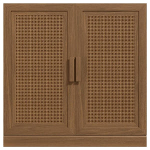 HomeRoots 31" Brown Wood Accent Cabinet - Stylish Storage Solution for Modern Homes, Easy Assembly & Versatile Design 691112