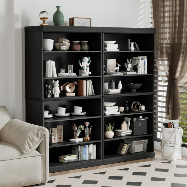 HomeRoots 31" Black Wood Accent Cabinet - Stylish Storage Solution for Modern Homes, Easy Assembly & Versatile Use 691116