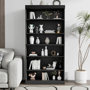 HomeRoots 31" Black Wood Accent Cabinet - Stylish Storage Solution for Modern Homes, Easy Assembly & Versatile Use 691116