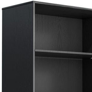 HomeRoots 31" Black Wood Accent Cabinet - Stylish Storage Solution for Modern Homes, Perfect for Any Room! 691118