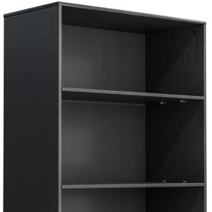 HomeRoots 31" Black Wood Accent Cabinet - Stylish Storage Solution for Modern Homes, Perfect for Any Room! 691118