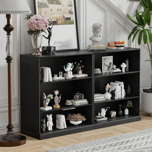 HomeRoots 31" Black Wood Accent Cabinet - Stylish Storage Solution for Modern Homes, Perfect for Any Room! 691118