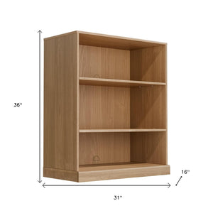 HomeRoots 31" Brown Wood Accent Cabinet - Chic Storage Solution for Modern Living Rooms, Bedrooms & Hallways 691119