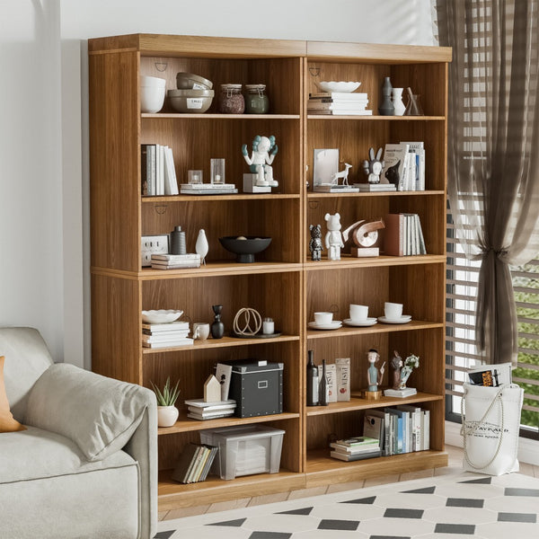 HomeRoots 31" Brown Wood Accent Cabinet - Chic Storage Solution for Modern Living Rooms, Bedrooms & Hallways 691119